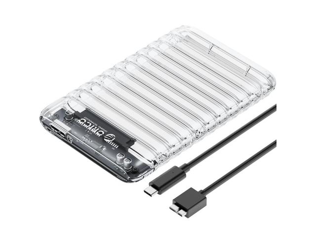 Rack HDD Orico 2139U3 V1, 2.5 inch, Transparent