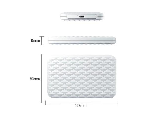 Rack HDD Orico 2520C3-V1-WH, USB 3.0, 2.5inch, White