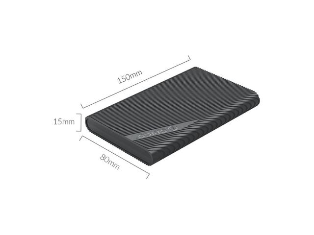 Rack HDD/SSD Orico 2521C3, USB 3.0, 2.5inch, Black