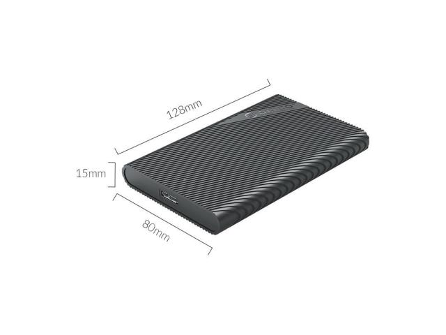 Rack extern HDD Orico 2521U3, USB 3.0, 2.5inch, Black
