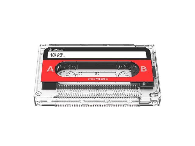 Rack extern HDD Orico 2580U3, USB 3.0, 2.5inch, Clear