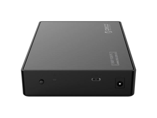Rack Extern HDD Orico 3588C3, USB 3.0 Type-C - SATA, 3.5inch,  Black