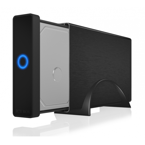 Rack HDD Raidsonic IcyBox, SATA3, USB-C 3.1, 3.5inch, Black
