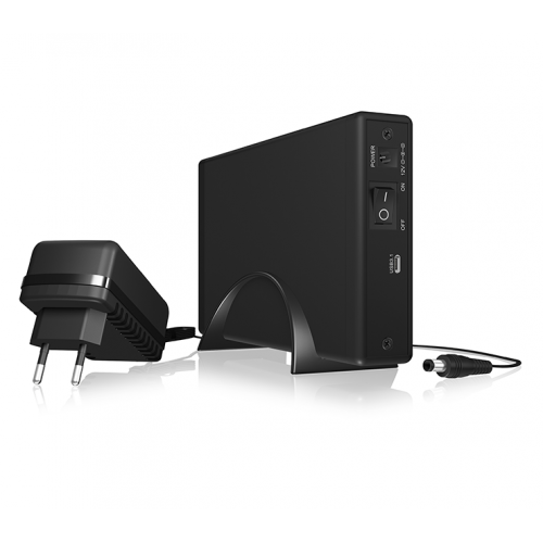 Rack HDD Raidsonic IcyBox, SATA3, USB-C 3.1, 3.5inch, Black