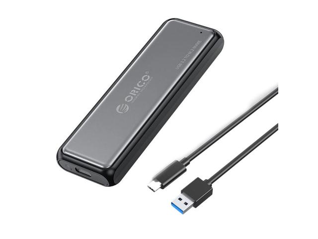 Rack SSD Orico DDM2-C3-BK, USB-C, SATA, M.2, Gray