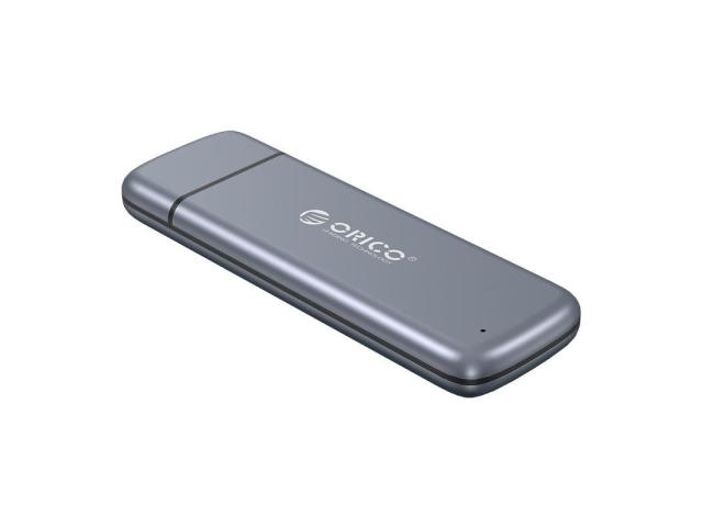 Rack SSD Orico M2L2-NV03C3, USB 3.1, Gray