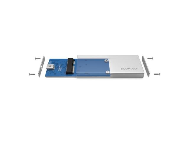 Rack SSD Orico MSA-UC3 PRO, USB 3.1, Silver
