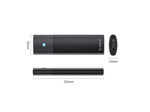 Rack SSD Orico PWM2, USB 3.0, Black