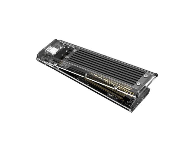 Rack SSD Orico TCM2F-C3-BK, USB 3.1, SATA, M.2, Clear