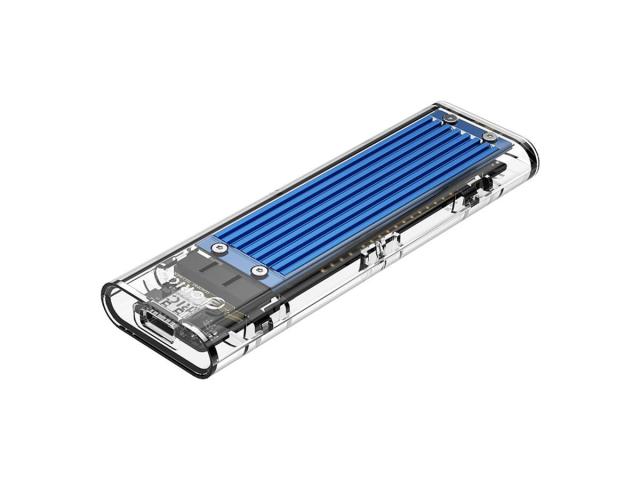 Rack SSD Orico TCM2F-C3, USB 3.1, Transparent