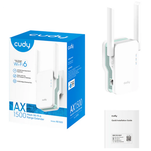 Range Extender Cudy RE1500, White
