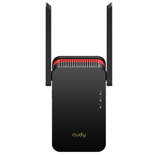 Range Extender Cudy RE3000, Black-Red
