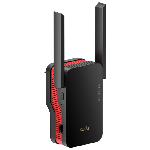Range Extender Cudy RE3000, Black-Red