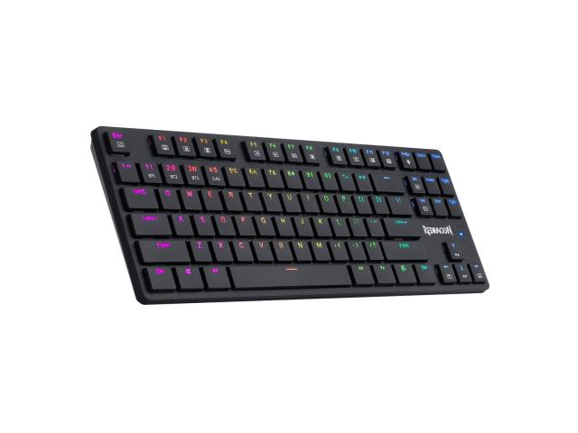 Tastatura Wireless Redragon Anubis, RGB LED, USB Wireless/Bluetooth, Black
