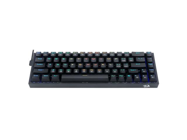Tastatura Redragon Castor, RGB LED, USB, Black