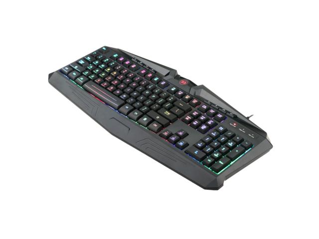 Tastatura Redragon Harpe RGB LED, USB, Black