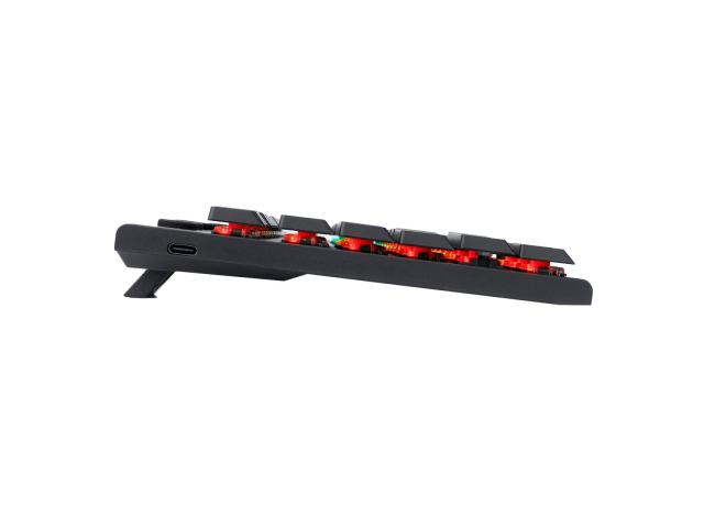 Tastatura Redragon Horus TKL, RGB LED, USB, Black