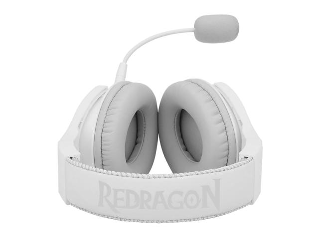 Casti cu microfon Redragon Pandora RGB, USB-A/3.5mm jack, White