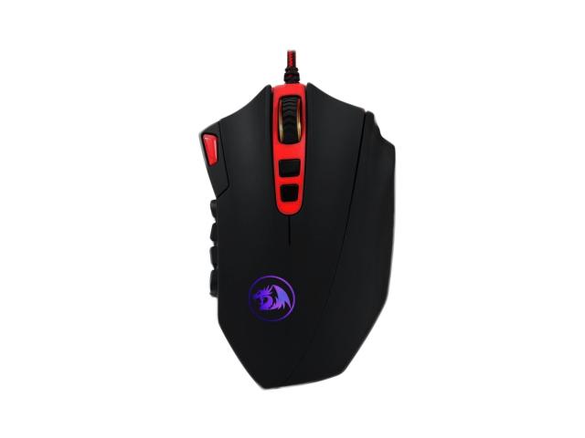 Mouse Optic Redragon Perdition2, RGB LED, USB, Black-Red
