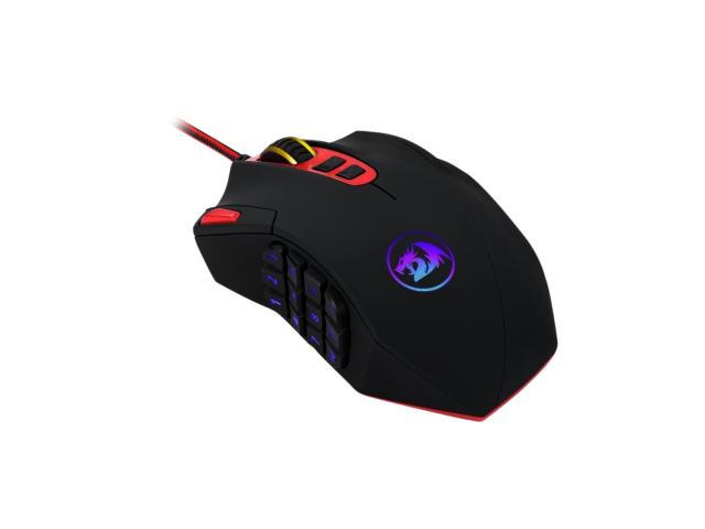 Mouse Optic Redragon Perdition2, RGB LED, USB, Black-Red