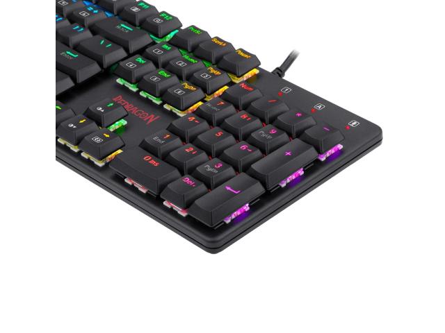 Tastatura Redragon Shrapnel, RGB LED, USB, Black