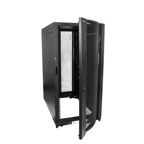 Rack Startech RK2537BKM, 19inch, 25U, 600x1100mm, Black