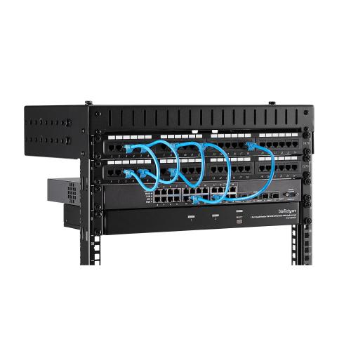 Suport Rack Startech RK812WALLOA, 8U, Black