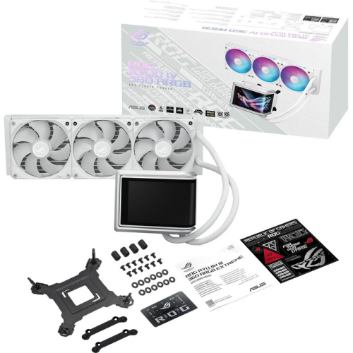 CPU COOLER ASUS ROG RYUO IV 360 ARGB WHT