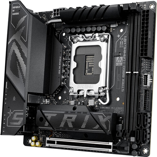 Placa de baza ASUS ROG STRIX B860-I GAMING WIFI, Intel B860, Socket 1851, mITX
