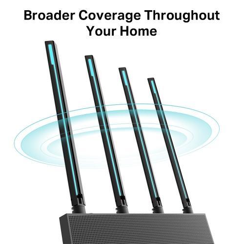 Router Wireless Tp-Link Archer C80 Dual-Band, 4x Lan