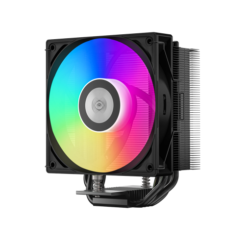 Cooler procesor PcCOOLER RT400, ARGB LED, 120 mm, Black