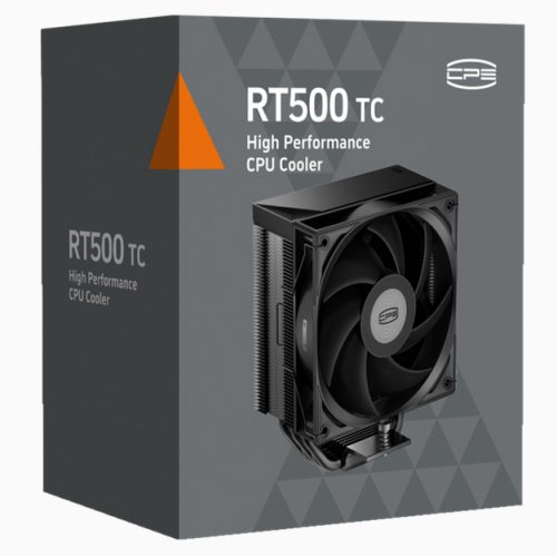 Cooler procesor PcCOOLER RT500 TC 120 mm, Black