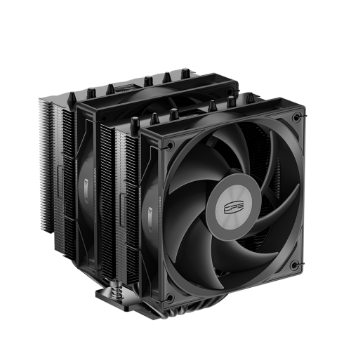 Cooler procesor PcCOOLER RT620, 2 x 120 mm, Black