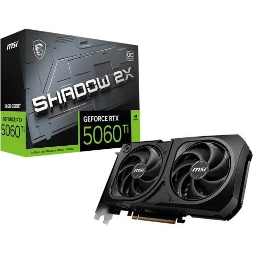 MSI GeForce RTX 5060 Ti 16G SHADOW 2X OC PLUS VGA