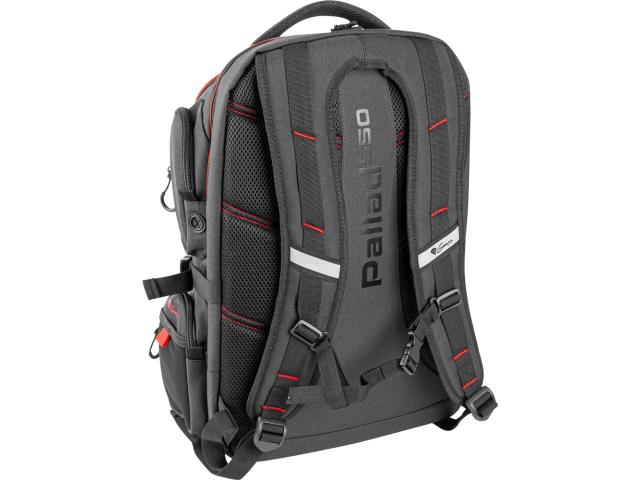 Rucsac Natec Genesis Pallad 550 pentru laptop de 17.3inch, Black-Red