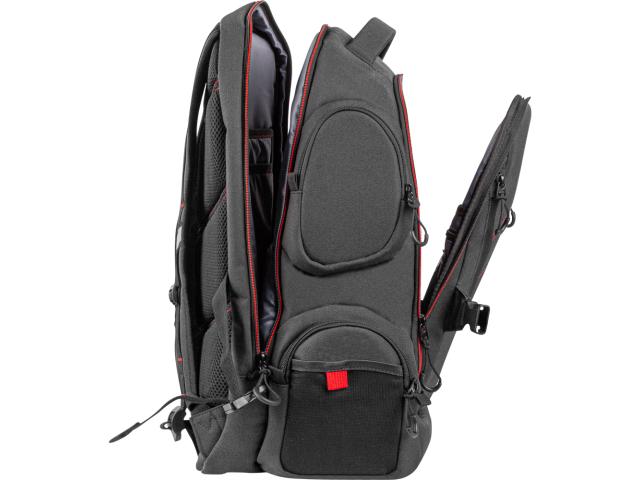 Rucsac Natec Genesis Pallad 550 pentru laptop de 17.3inch, Black-Red