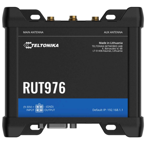 WRL ROUTER LTE CAT 4/RUT976 TELTONIKA