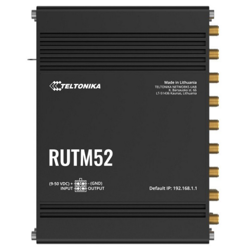 WRL ROUTER LTE 5G/DUAL SIM RUTM52 TELTONIKA