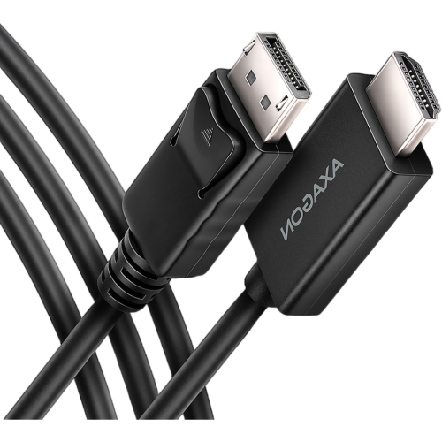 Cablu Axagon RVD-HI20C2, DisplayPort male - HDMI male, 1.8 m, Black