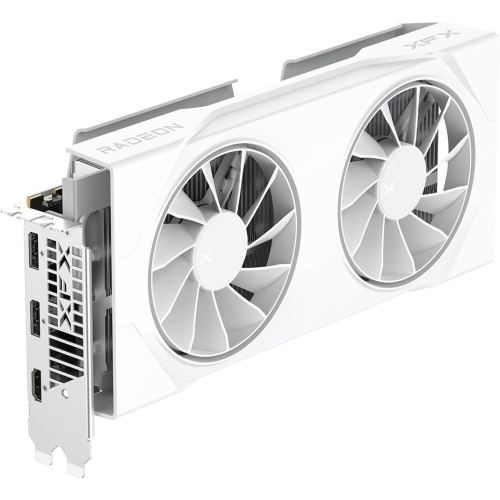 Placa video XFX AMD Radeon RX 9060 XT Swift OC White 8GB, GDDR6, 128 bit