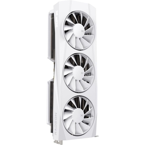 XFX Quicksilver AMD Radeon RX 9070XT White Gaming Edition with 16GB GDDR6 HDMI 3xDP, AMD RDNA 4