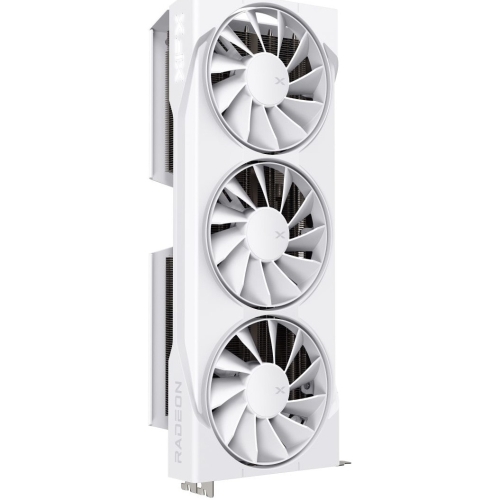 Placa video XFX AMD Radeon RX 9070 XT Swift Triple Fan White 16 GB, GDDR6, 256 bit