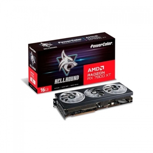 Placa video POWERCOLOR Radeon RX 7800 XT Hellhound 16GB, GDDR6, 256bit