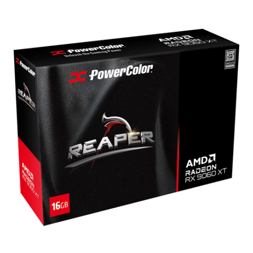 Placa video PowerColor AMD Radeon RX 9060 XT Reaper 16GB, GDDR6, 128 bit