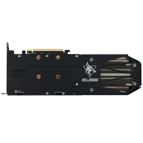 Placa video PowerColor AMD Radeon RX 9060 XT Hellhound OC 8GB, GDDR6, 128 bit