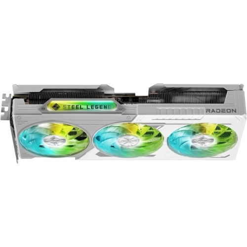 Placa video ASRock AMD Radeon RX 9060 XT Steel Legend OC 16GB, GDDR6, 128 bit
