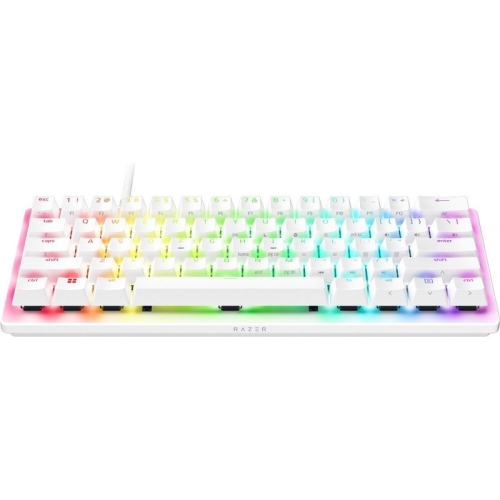Tastatura Razer Huntsman V3 Pro Mini Analog Optical Switch Gen-2, RGB LED, USB, White
