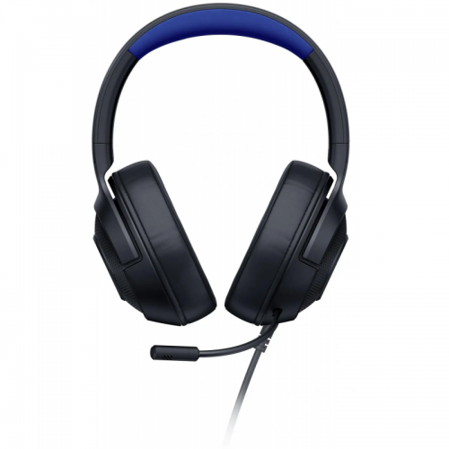 Casti cu microfon Razer Kraken X, 3.5mm jack, Black-Blue