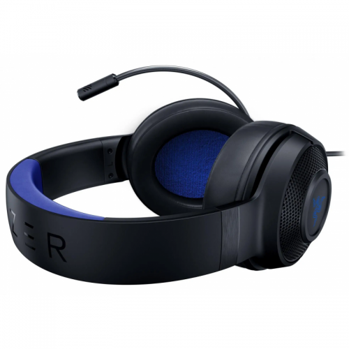 Casti cu microfon Razer Kraken X, 3.5mm jack, Black-Blue