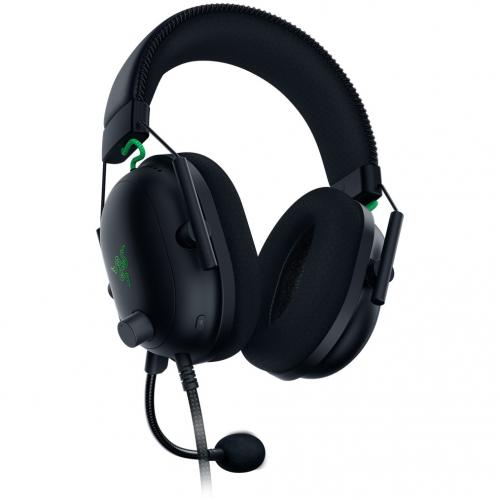 Casti cu microfon Razer BlackShark V2, 3.5mm jack/USB-A,  Black